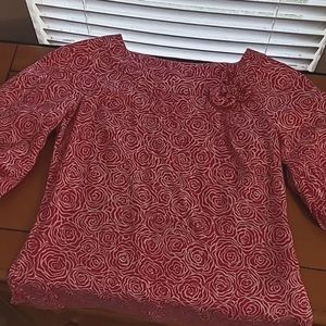 Lilly Pulitzer Rose Blouse